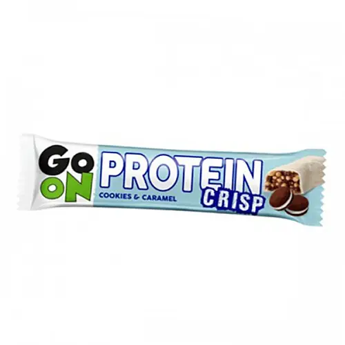 Хрустящий батончик Crisp Bar Go On 50 г Печенье-карамель (14398006)