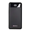 Внешній акумулятор Power Bank ProTech B-06 LCD LED Ліхтарик 30000 mAh Чорний (3_02405)
