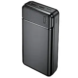 Внешній акумулятор Power Bank Maxlife MX-20 2xUSB Type-C 20000 mAh Чорний (3_02477)