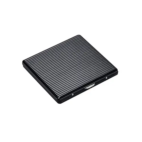 Портсигар на 10 сигарет CH Cigarette Case Slim Metal Черный (40519019BL)