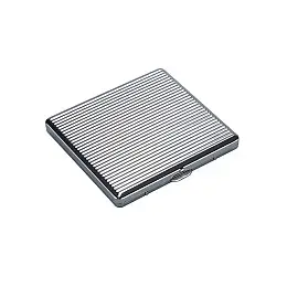 Портсигар на 10 сигарет CH Cigarette Case Slim Metal Сріблястий (40519019SL)