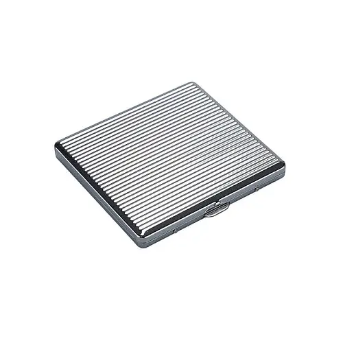 Портсигар на 10 сигарет CH Cigarette Case Slim Metal Серебристый (40519019SL)