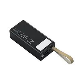 Універсальна мобільна батарея Wuw 30000 mAh Black (1585997692)