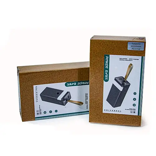 Универсальная мобильная батарея Wuw 30000 mAh Black (1585997692)