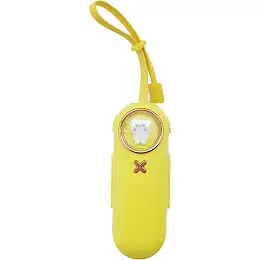 Дитячий УМБ Power Bank 5000mAh повербанк Котик Жовтий (11236-hbr)