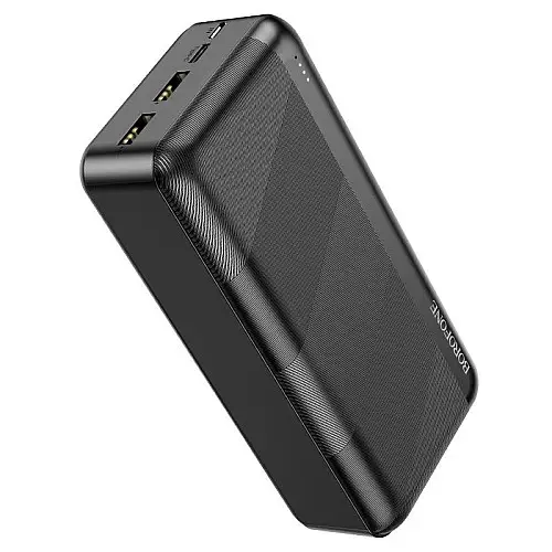УМБ 30000mAh Power Bank BOROFONE Pindar BJ27B 2USB Type-C 2.1A Black