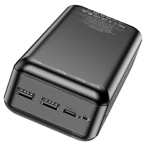 УМБ 30000mAh Power Bank BOROFONE Pindar BJ27B 2USB Type-C 2.1A Black