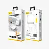 Сетеве зарядний пристрій Aspor A813 (3USB/3.4A) - білий