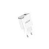 Сетевий зарядний пристрій Aspor A827 IQ (USB/2.4A) - білий