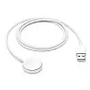 Бездротовий зарядний пристрій Apple Watch Magnetic Fast Charger USB (MKLG2CH/A1570) - білий