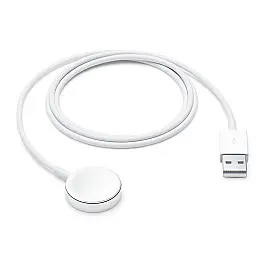 Бездротовий зарядний пристрій Apple Watch Magnetic Fast Charger USB (MKLG2CH/A1570) - білий