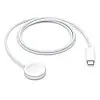 Бездротовий зарядний пристрій Apple Watch Magnetic Fast Charger USB-C (MX2H2AM/A2257) - білий