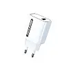 Сетевий зарядний пристрій Aspor A803 (USB/18W) - білий