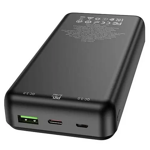УМБ 20000mAh Power Bank Hoco Tacker J87A USB Type-C 20W QC Чорний