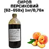 Сироп Персиковый пластиковая бутылка Eva 1 кг/0.76 л