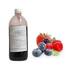 Концентрированный сок лесной ягоды пластиковая бутылка Eva 1 кг/0,76 л