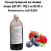 Концентрированный сок лесной ягоды пластиковая бутылка Eva 1 кг/0,76 л