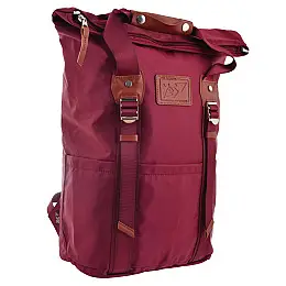 Рюкзак міський YES Roll-top T-58 Bright Rose 14 л Бордовий (557255)