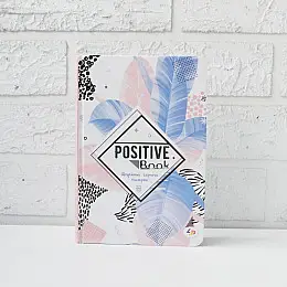 Жіночий щоденник 4Profi Positive Book формат A5 Ненумерований Рожевий 204 аркуші 900916