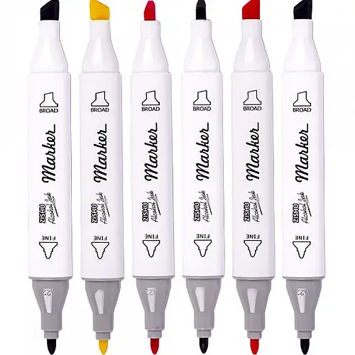 Набір фломастерів Bambi 12 кольорів "Art - Marker" 218-12 в пластиковому боксі