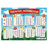Плакат навчальний Таблиця множення Ранок 13104230 українською мовою