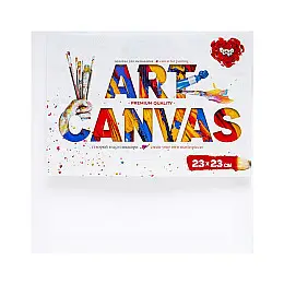 Холст для рисования "Art Canvas" Danko Toys AC-23х23 23х23 см