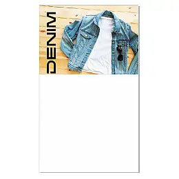 Блокнот на магніті Denim "Джинс" Jumbi Kt30072107 30 листів