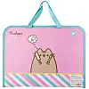 Папка-портфель YES FC на молнии с тканевыми ручками Pusheen. Stormy (492238)