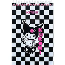Блокнот на спіралі Kuromi 48 листів KITE (HK24-196)