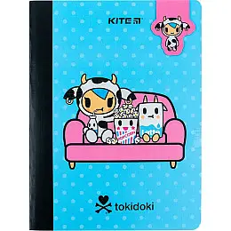 Блокнот з магнітною закладкою TokiDoki 60 аркушів KITE (TK24-192)