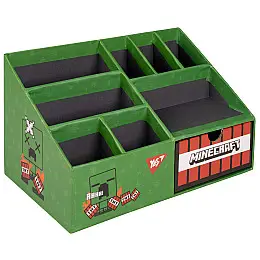 Органайзер настольный YES Minecraft 8 отделений картон (708221 )
