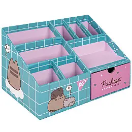 Органайзер настольный YES Pusheen 8 отделений картон (708222 )