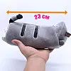Пенал 2Life косметичка дитячий Pusheen cat 23х13 см Сірий (v-12159)