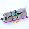 Пенал 2Life косметичка дитячий Pusheen cat 23х13 см Сірий (v-12159)