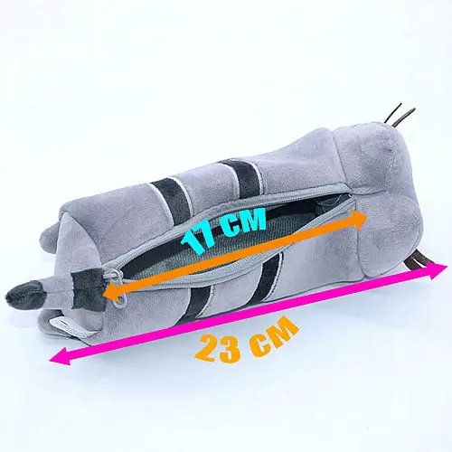 Пенал 2Life косметичка дитячий Pusheen cat 23х13 см Сірий (v-12159)