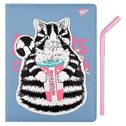 Дневник школьный YES PU Cat (911506)