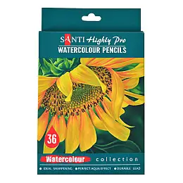 Набір акварельних олівців Santi Highly Pro 36 шт (742387)