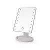 Настільне дзеркало з підсвіткою 16 LED Mirror Біле