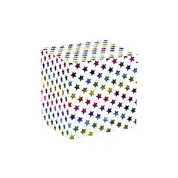 Бумага упаковочная PPW PAPER Lesko PZ007 Звездочки 50*70 см