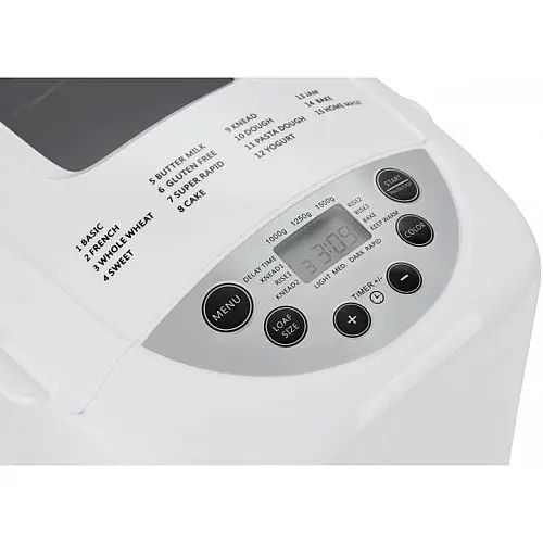 Хлебопечка для дома 15 программ Adler AD 6019 белая