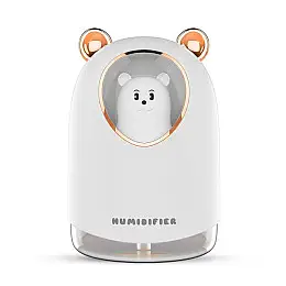 Увлажнювач повітря Humidifier A205 Bear з RGB підсвіткою 300ml Білий (3_02605)