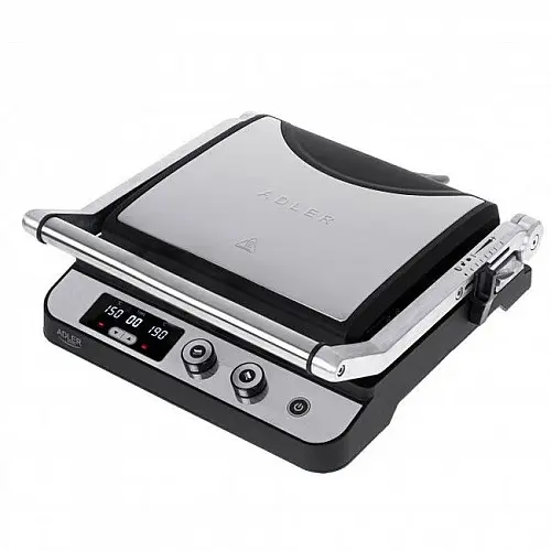 Гриль електричний Adler AD 3059 Silver/Black N