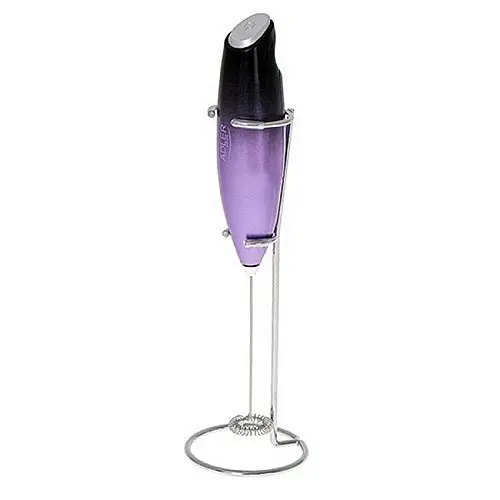 Капучинатор ручной с подставкой Adler AD 4499 Black/Violet