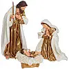 Набор из 3 фигурок nativity scene BonaDi 30 см DP219477