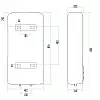 Водонагреватель Thermo Alliance 50 Л, Сухой Тэн 1Х(0,8+1,2) Квт Dt50V20G(Pd)-D/2
