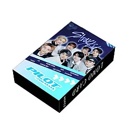 Набір карток Стрей Кідс Stray Kids Pilot Ломо 60шт (23519) Fan Girl