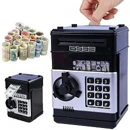 Электронный сейф копилка OPT-TOP Number Bank "Банкомат" (1756375472)
