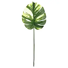 Іскусний лист Engard Monstera Alba 71 см (TW-53)