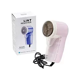 Машинка для видалення катишків Lint Remover M2088 з USB-кабелем 3 Вт Рожевий