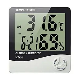 Термогігрометр цифровий Termo Ho HTC-1 вологомір термометр (М050788)